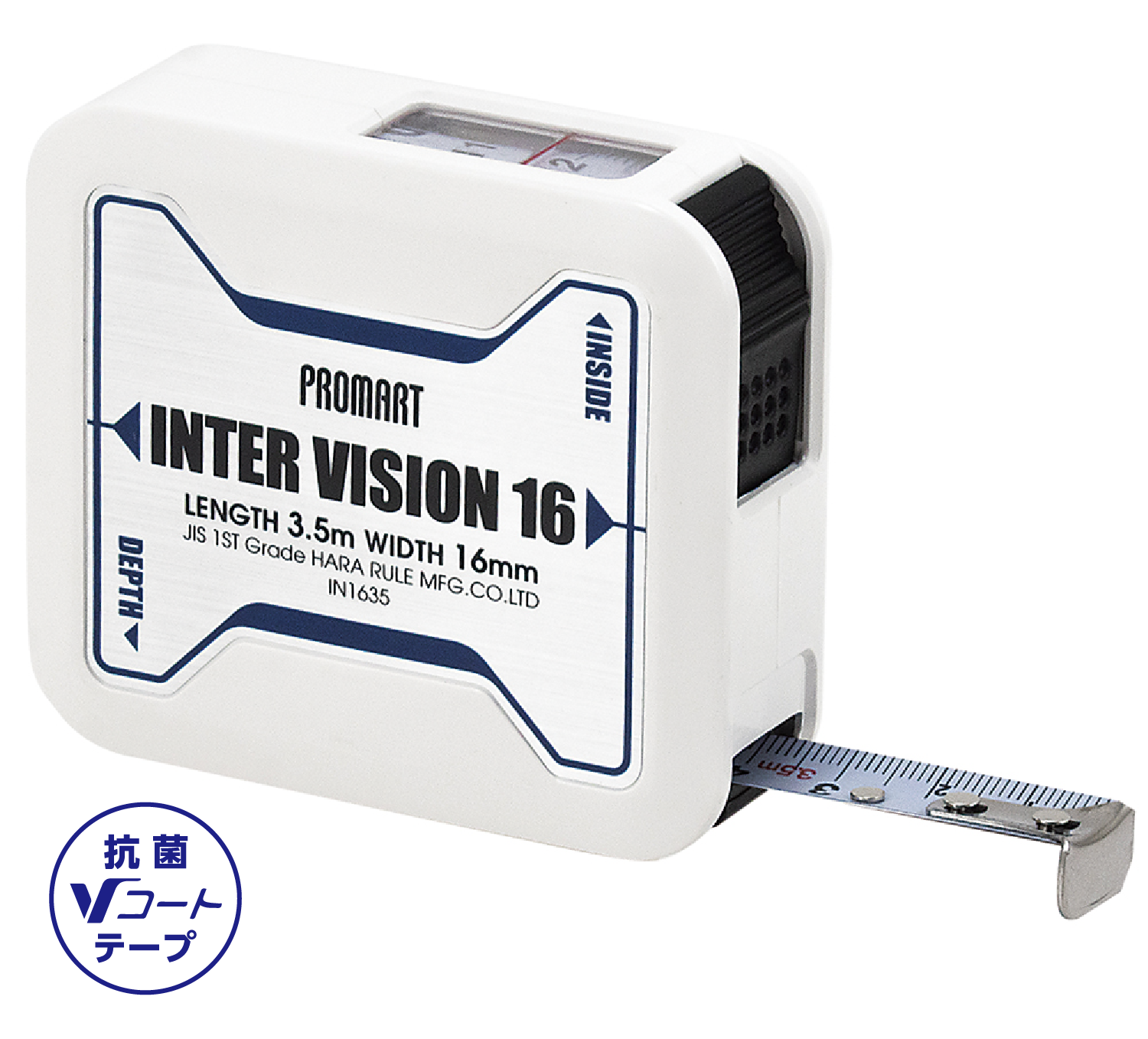 特価ブランド （まとめ）原度器インタービジョン16mmx3.5mIN1635[x10セット] - 道具・工具
